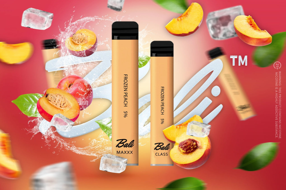 FROZEN PEACH- 3000 PUFF BALI MAX FROZEN PEACH- 3000 PUFF BALI MAX