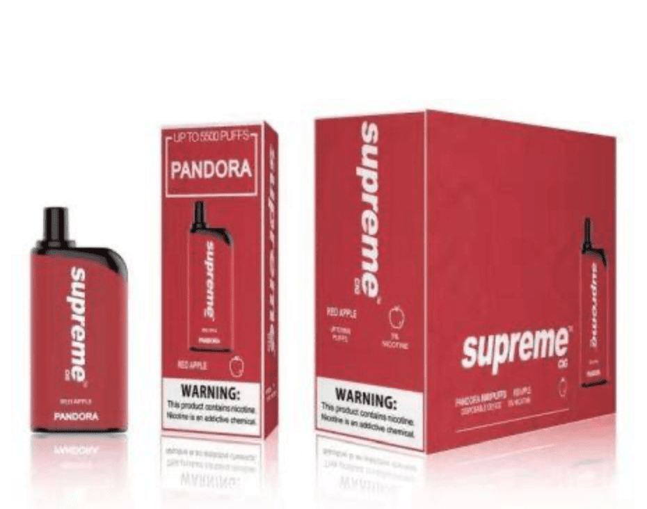 Copy of Supreme Pandora Disposable 5500 Puffs | Red Apple