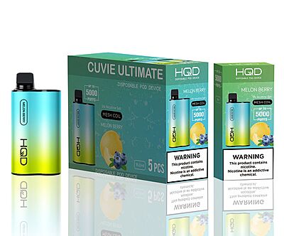 HQD Cuvie Unlimited MELON BERRY  5000 puff