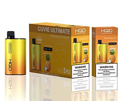 HQD Cuvie Unlimited PINAPPLE ICE  5000 puff
